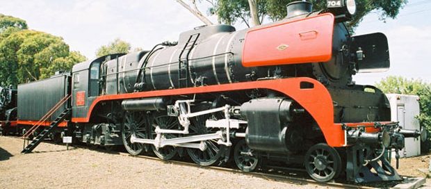 British built locomotive from mid-20th century