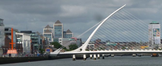 Dublin Port Diving Bell & Samuel Beckett Bridge