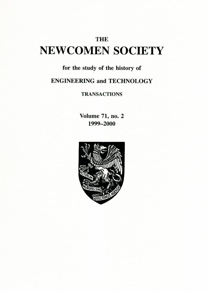 The Journal - V71 No2 1999 to 2000 - cover