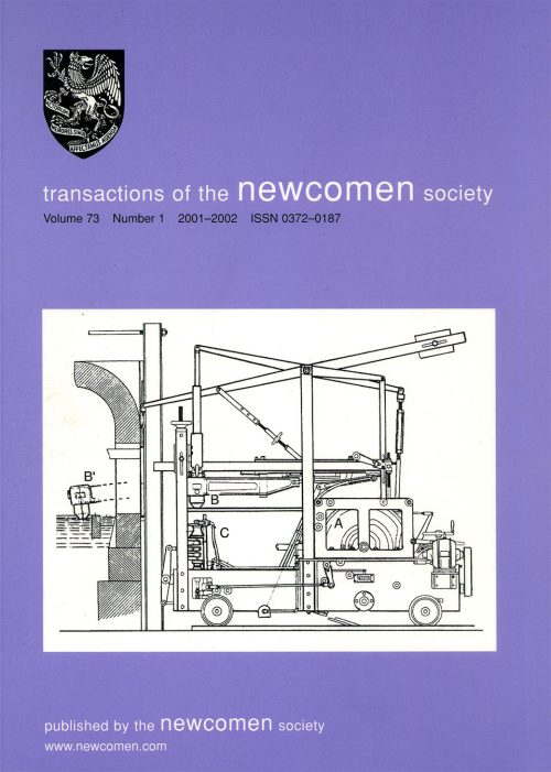 The Journal - V73 No1 2003 - cover