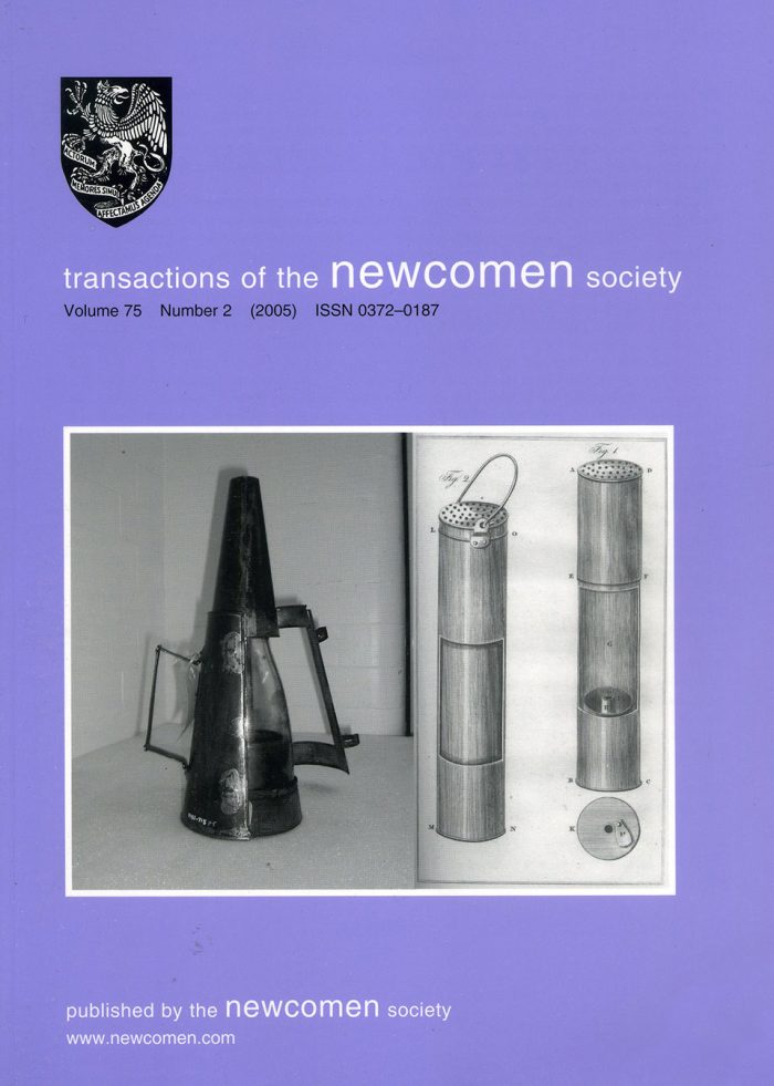 The Journal - V75 No2 2005 - cover