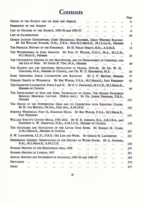 The Journal - V30 No1 1955-57 - contents