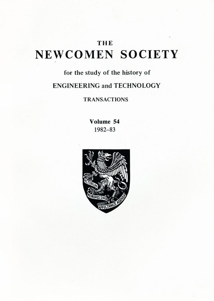 The Journal - V54 No1 1982-83 - cover Paperback