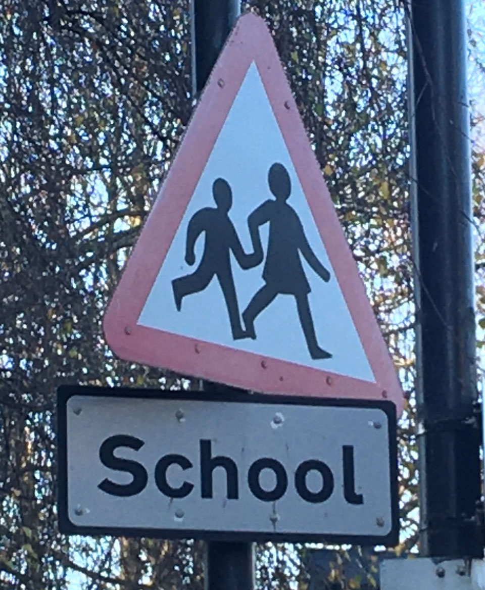 UK Road Signs - Children Crossing