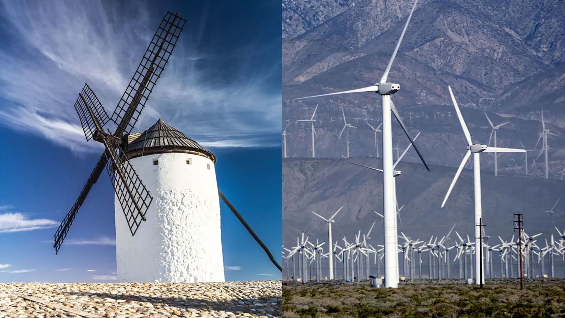 Medieval Windmills to Turbines