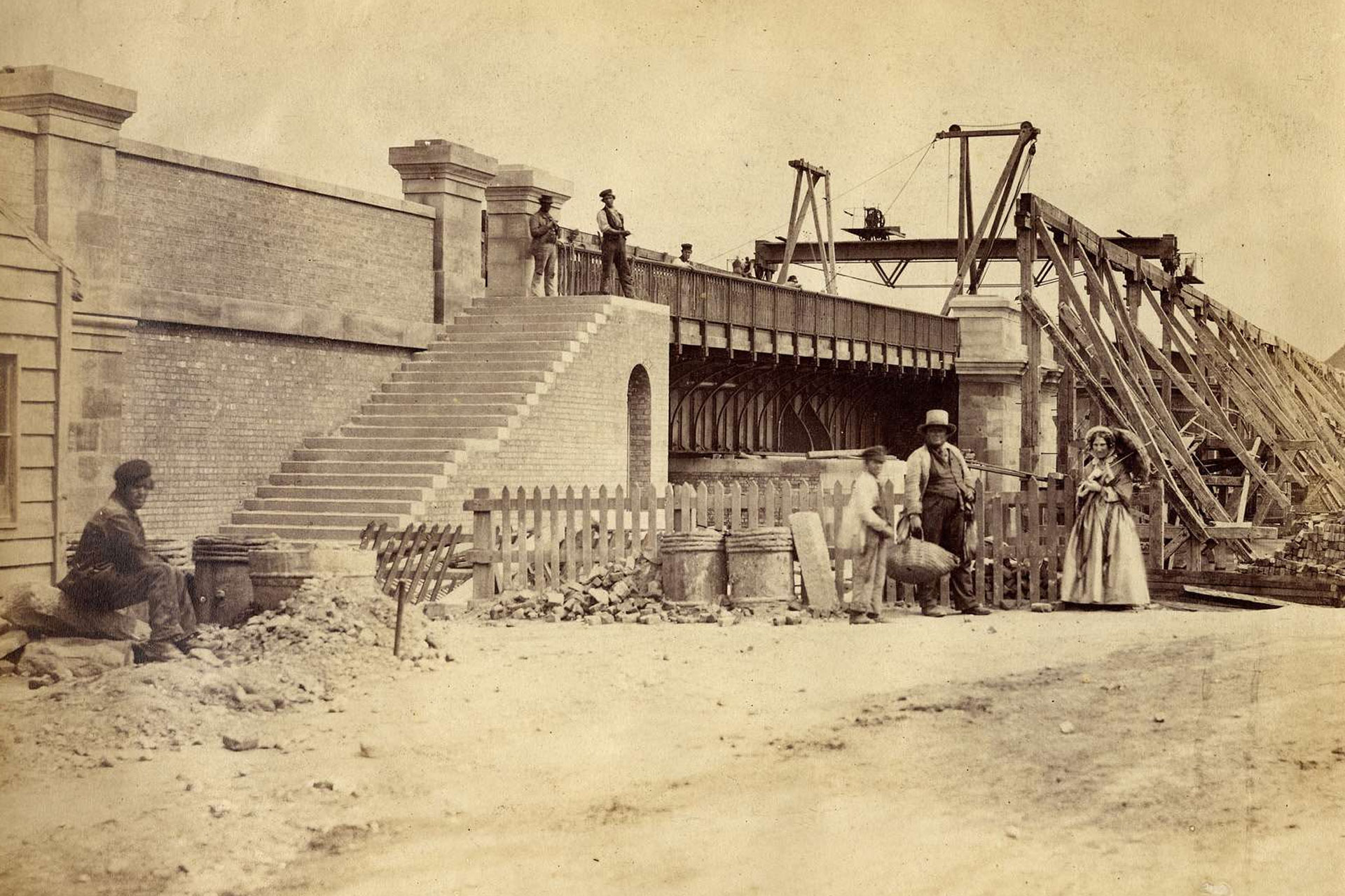 Rochester Bridge in the 19th Century